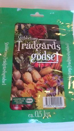 Trädgårds gödsel  Stubbetorps